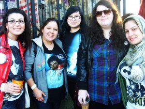Michael Jackson Fans Matilda Harris and Friends